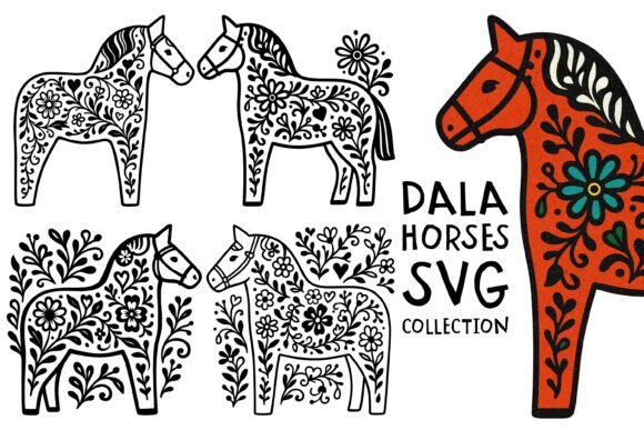 Dala Horse SVG Collection Review