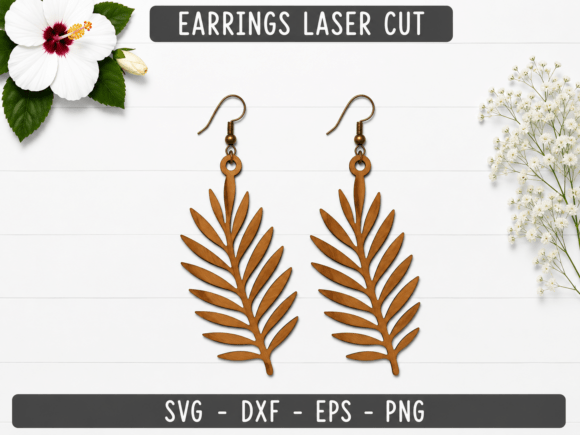 Floral Laser Cut Earrings SVG File Review
