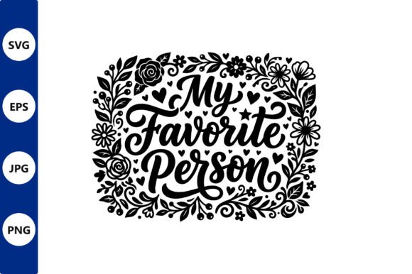 Floral Script Phrase Vector Design Review