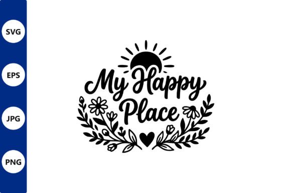 My Happy Place Line Art Review